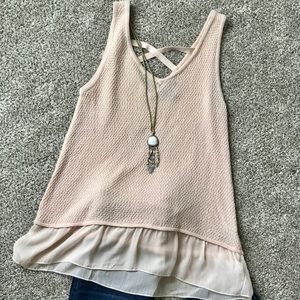 Sweater Knit Sleeveless Top